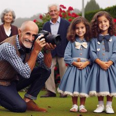 Sessão Fotográfica Avós e Netos