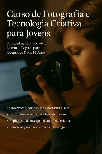 Fotografia, Criatividade e Literacia Digital para Jovens